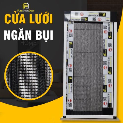 Cửa lưới chống bụi Funi Smart Door