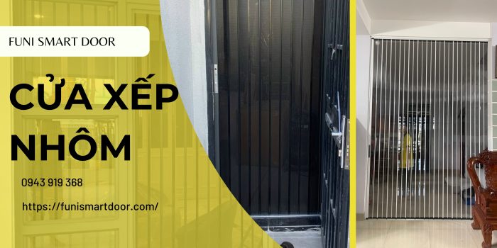 Funi Smart Door đơn vị thi công cửa xếp nhôm uy tín