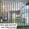 Rèm ngăn lạnh PVC có nam châm kết dính ngăn bụi cản nhiệt