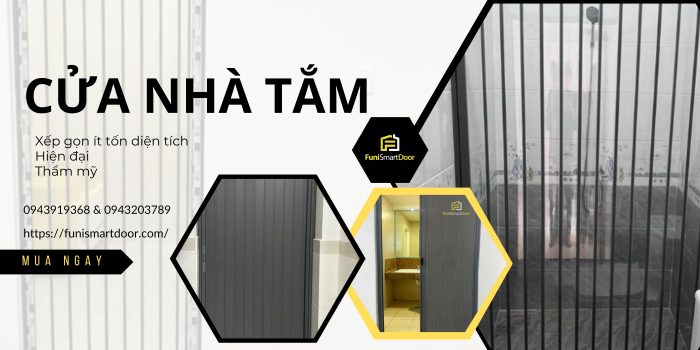 Cửa nhà tắm Funi Smart Door 