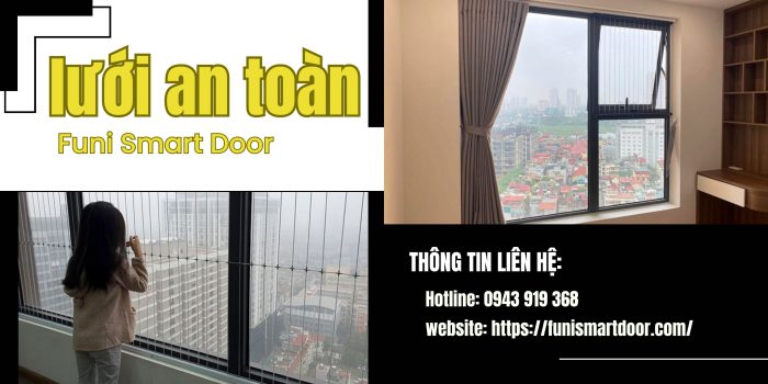 Lưới an toàn ngăn tai nạn trên cao