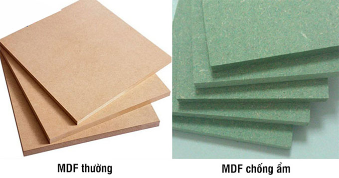 2 loại cửa MDF