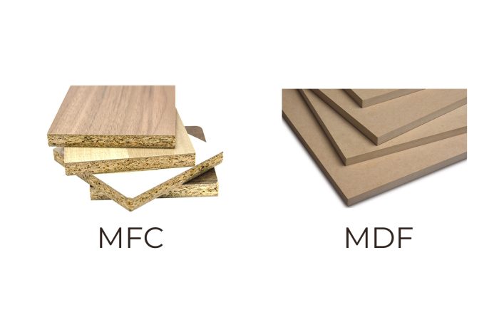 So sánh gỗ MDF và MFC