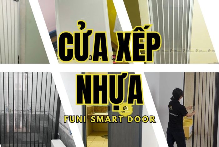 Cửa xếp nhựa Funi Smart Door