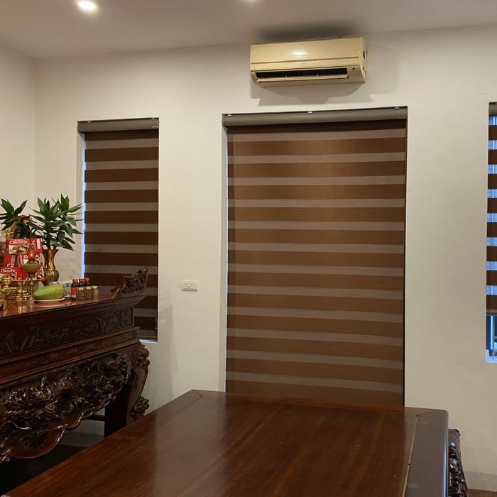 Rèm cầu vồng Woodlook II Funismart Door