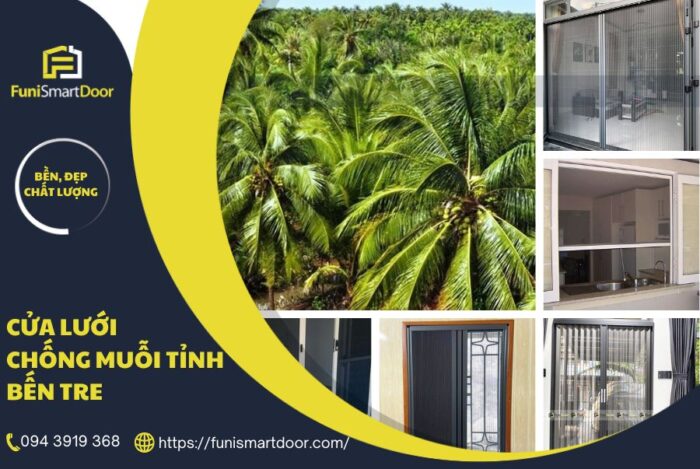 Cửa lưới chống muỗi tỉnh Bến Tre