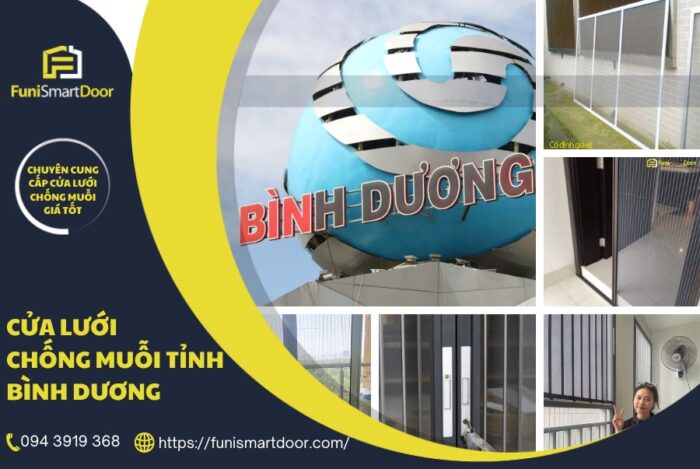 Cửa lưới chống muỗi tỉnh Bình Dương