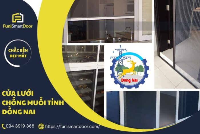 Cửa lưới chống muỗi tỉnh Đồng Nai