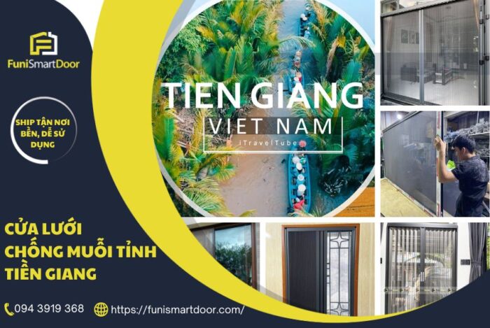 Cửa lưới chống muỗi tỉnh Tiền Giang