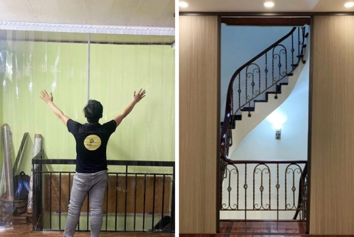 Rèm ngăn điều hoà HCM đẹp bền cho gia đình bạn