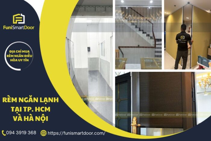 Rèm ngăn lạnh HCM và Hà Nội | Đơn vị uy tín và loại nào tốt hiện nay
