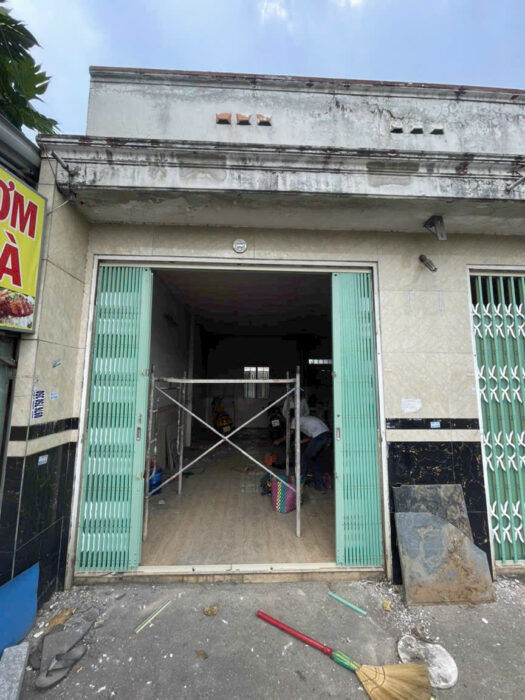 Cửa xếp sắt Đài Loan cho nhà ở xếp gọn tiền lợi