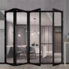 Cửa nhôm trượt quay Slim